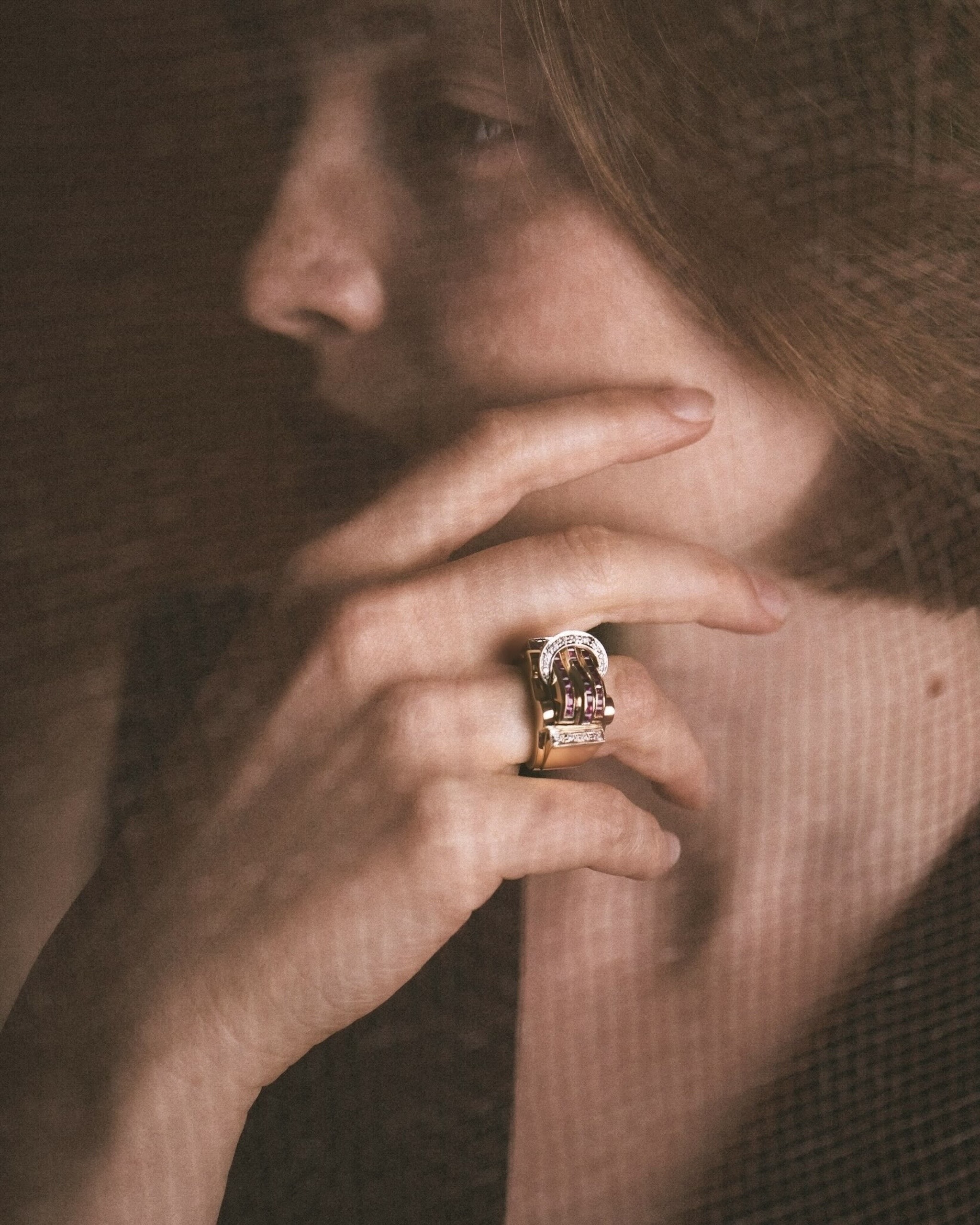 bague tank année 40