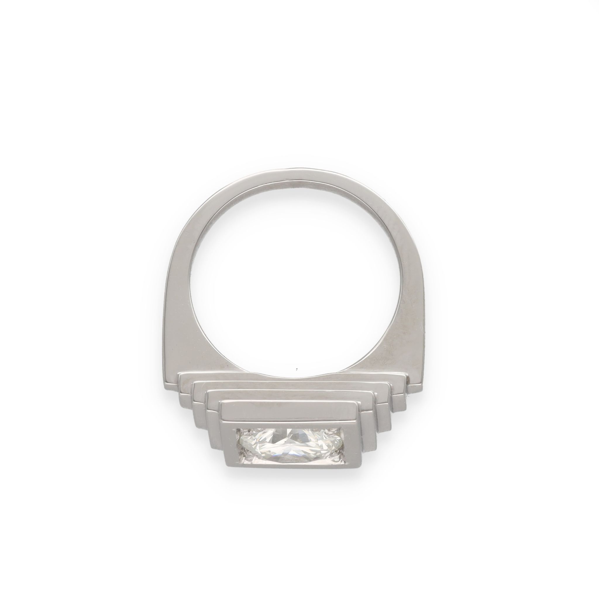 Bague diamant style Art Déco – Image 4