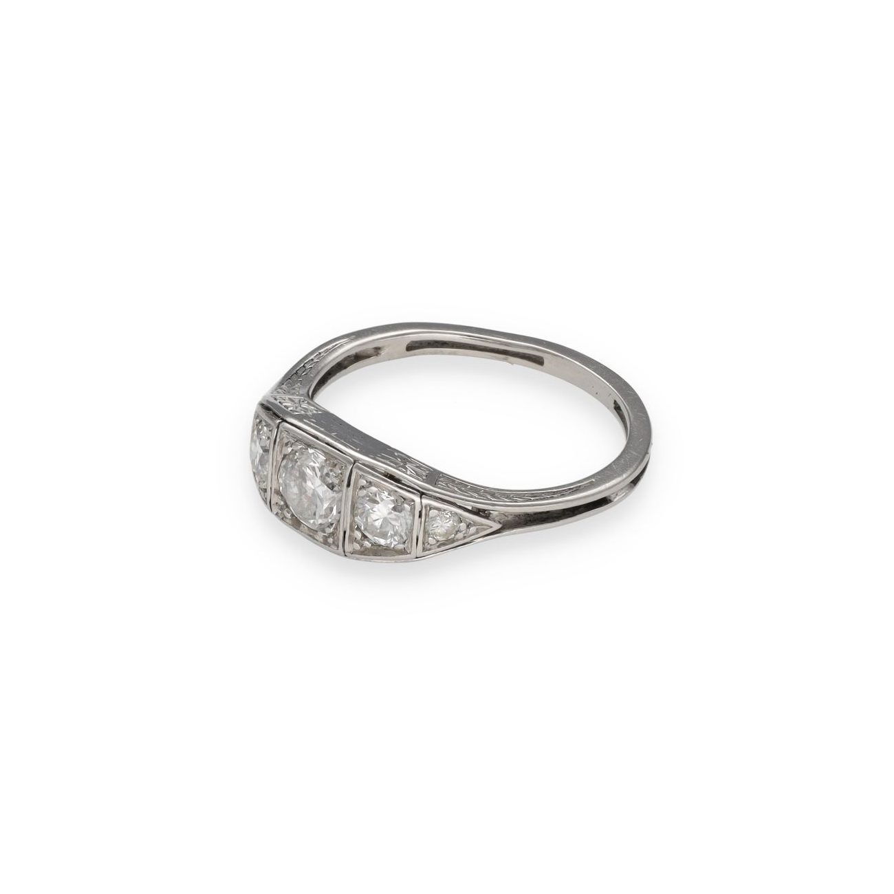 Bague Art Déco diamants – Image 3