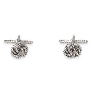 Boutons de manchettes en argent