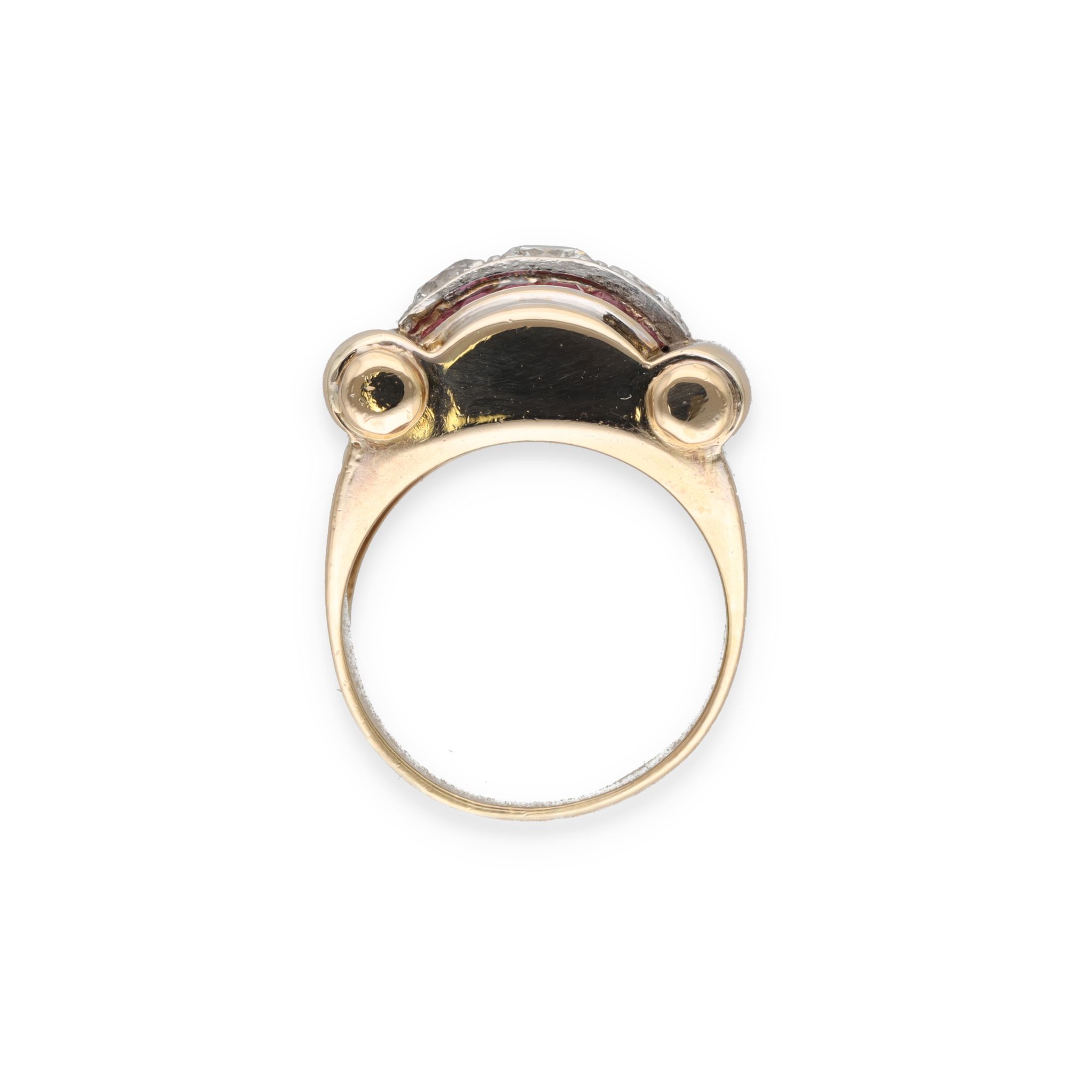 Bague Tank diamants taille ancienne – Image 4